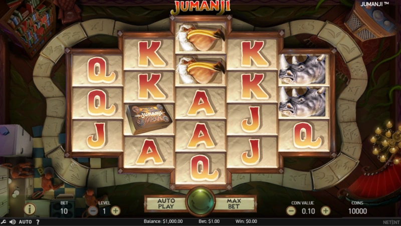 Jumanji slot demo
